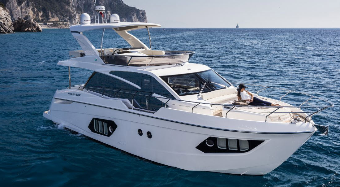 Absolute Yachts 50 Flybridge Bow Seating
