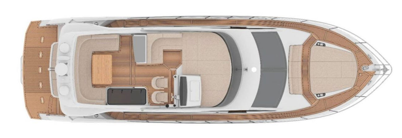 Absolute 50 fly flybridge layout