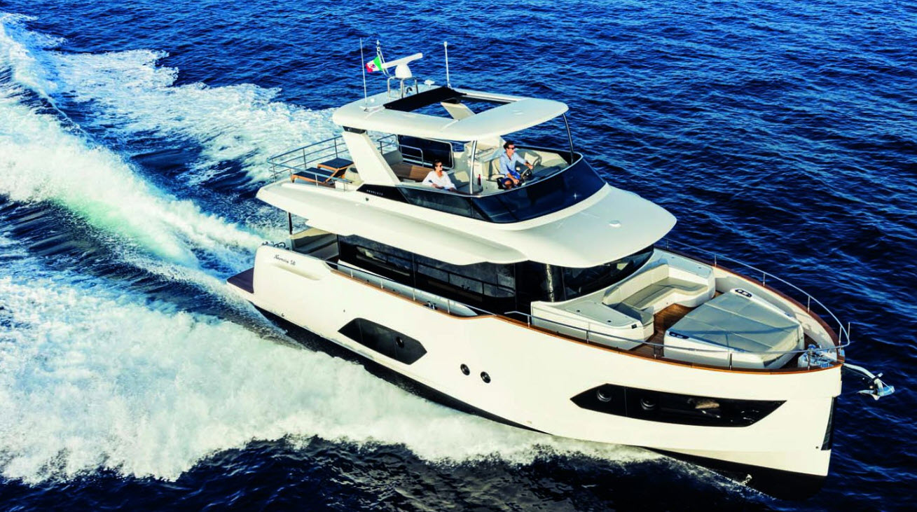 absolute navetta 58 miami yacht show
