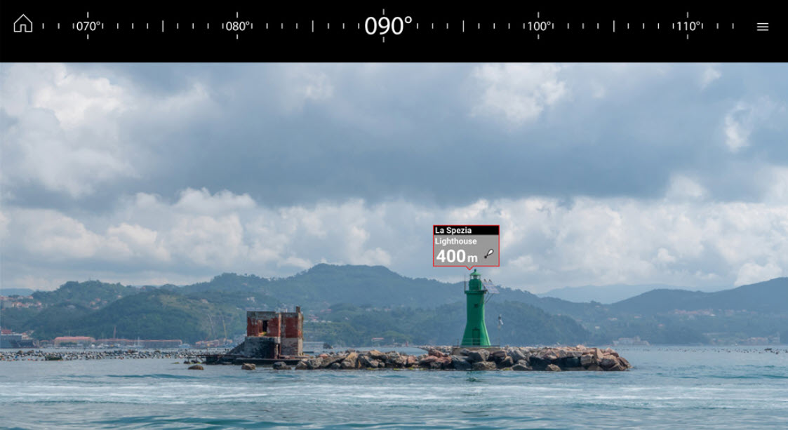 absolute yacht raymarine waypoints display