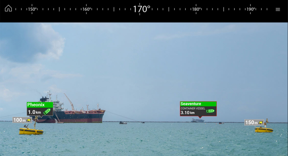 absolute yachts clear cruise video display