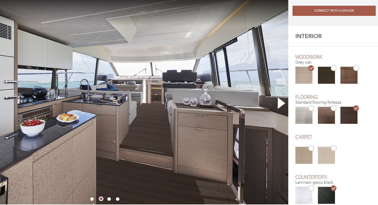 prestige yacht configurator tool