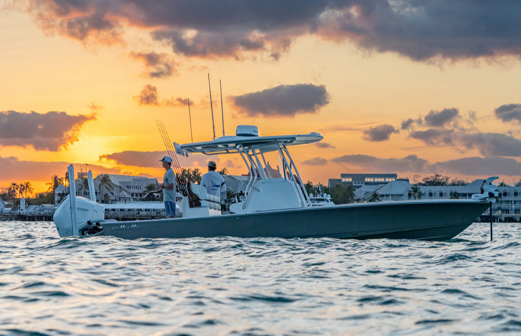 cost of the valhalla v28 bay boat