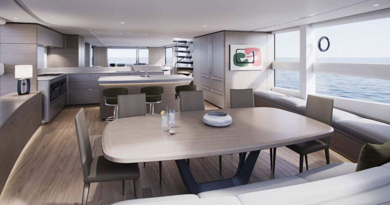 galley on princess x-95