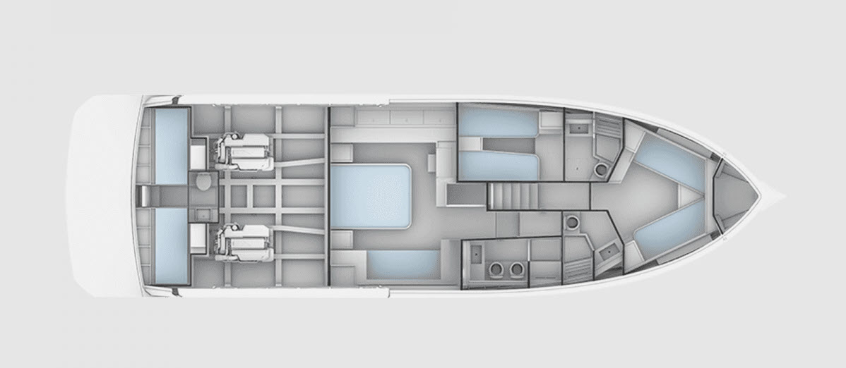 VIP cabin with twin bunks