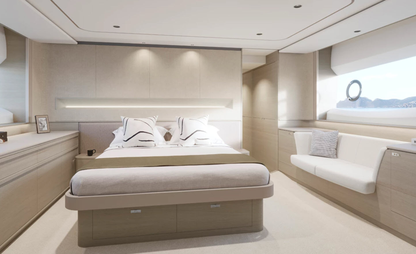 master cabin on princess f65