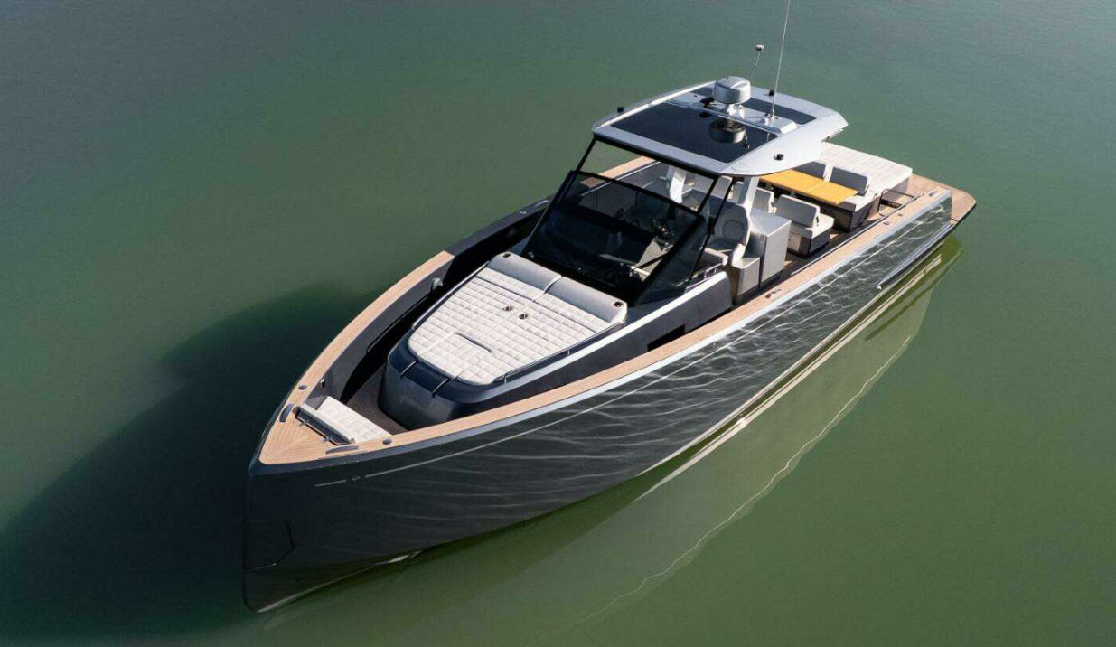 pardo yachts 43 at norwalk boat show 2025