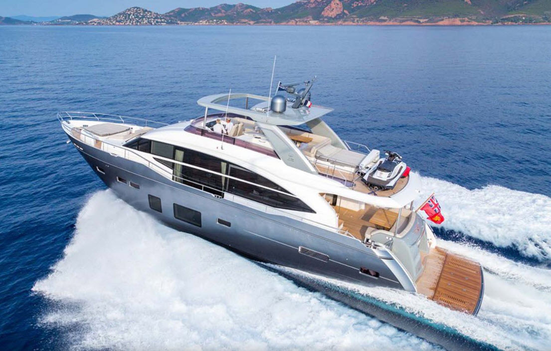 Princess Y75 Yacht For Sale At FLIBS