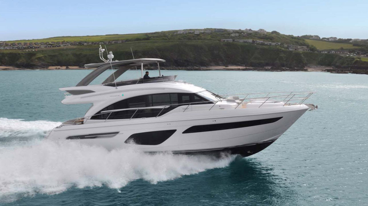 princess f62 miami yacht show