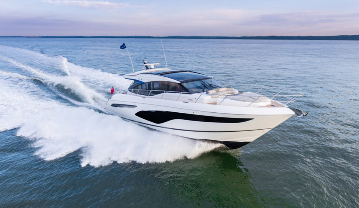 Princess V60 Yacht for sale at Fort Lauderdale Boat Show