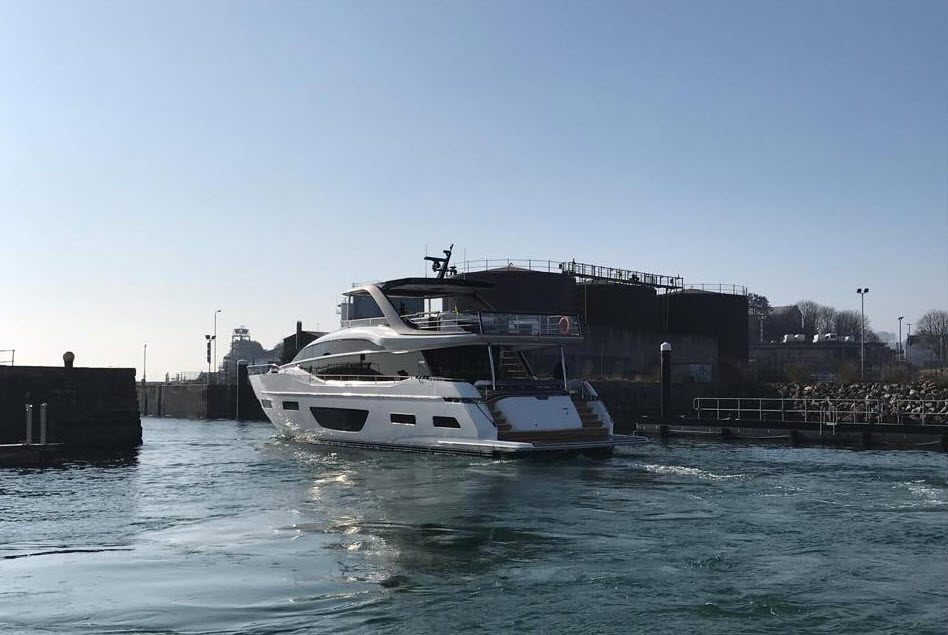 Princess Y85 Heading To Palm Beach