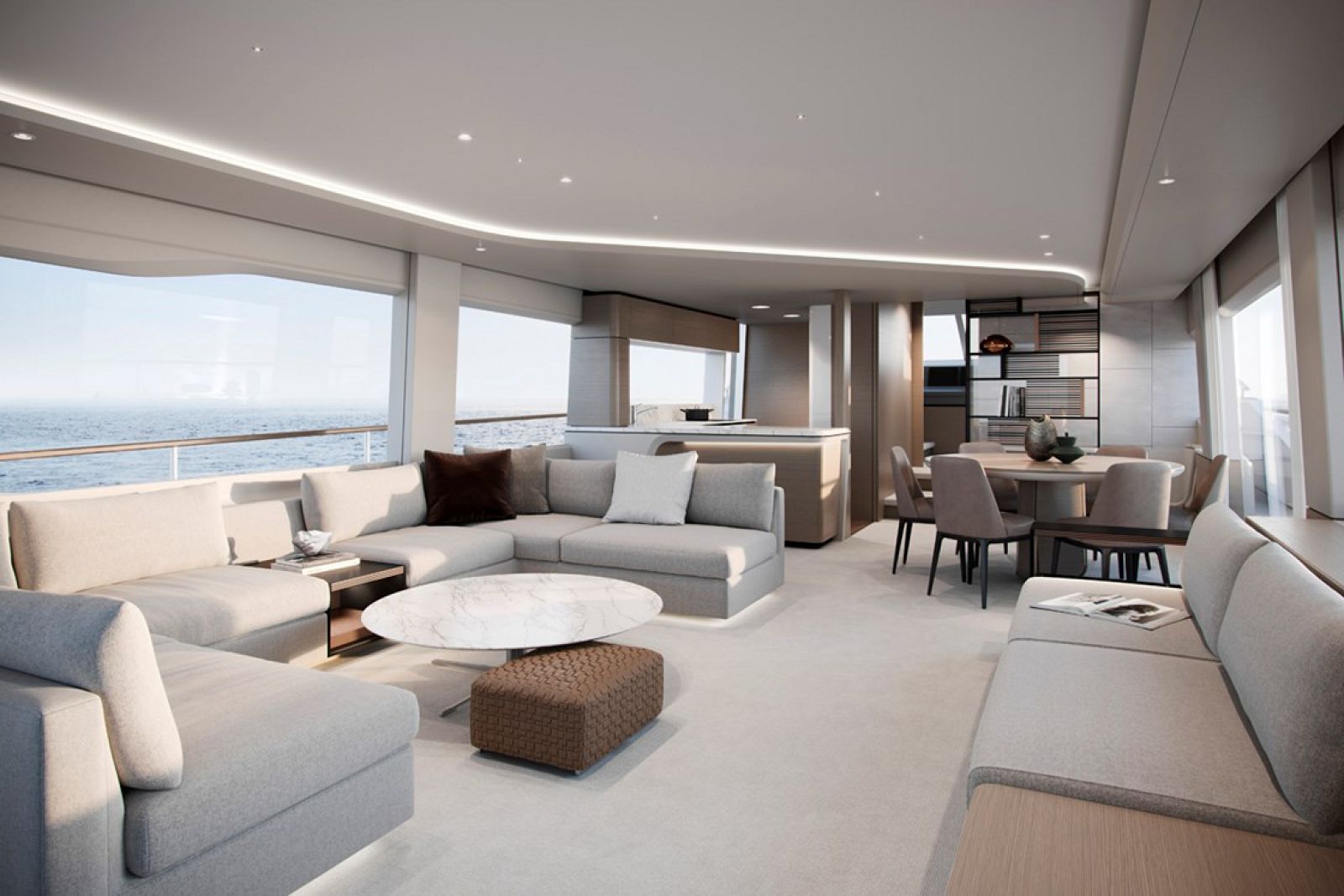 Princess Y85 Salon Area