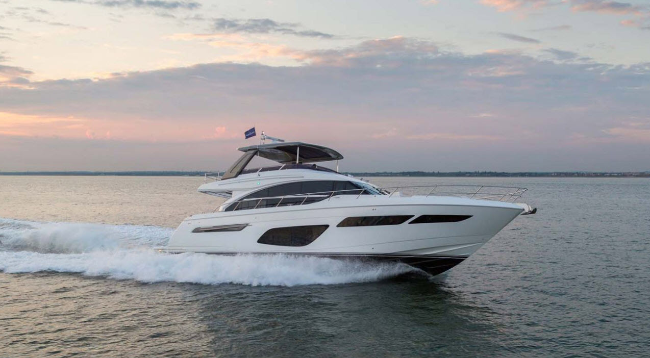 Princess Yachts F70 Miami Boat Show