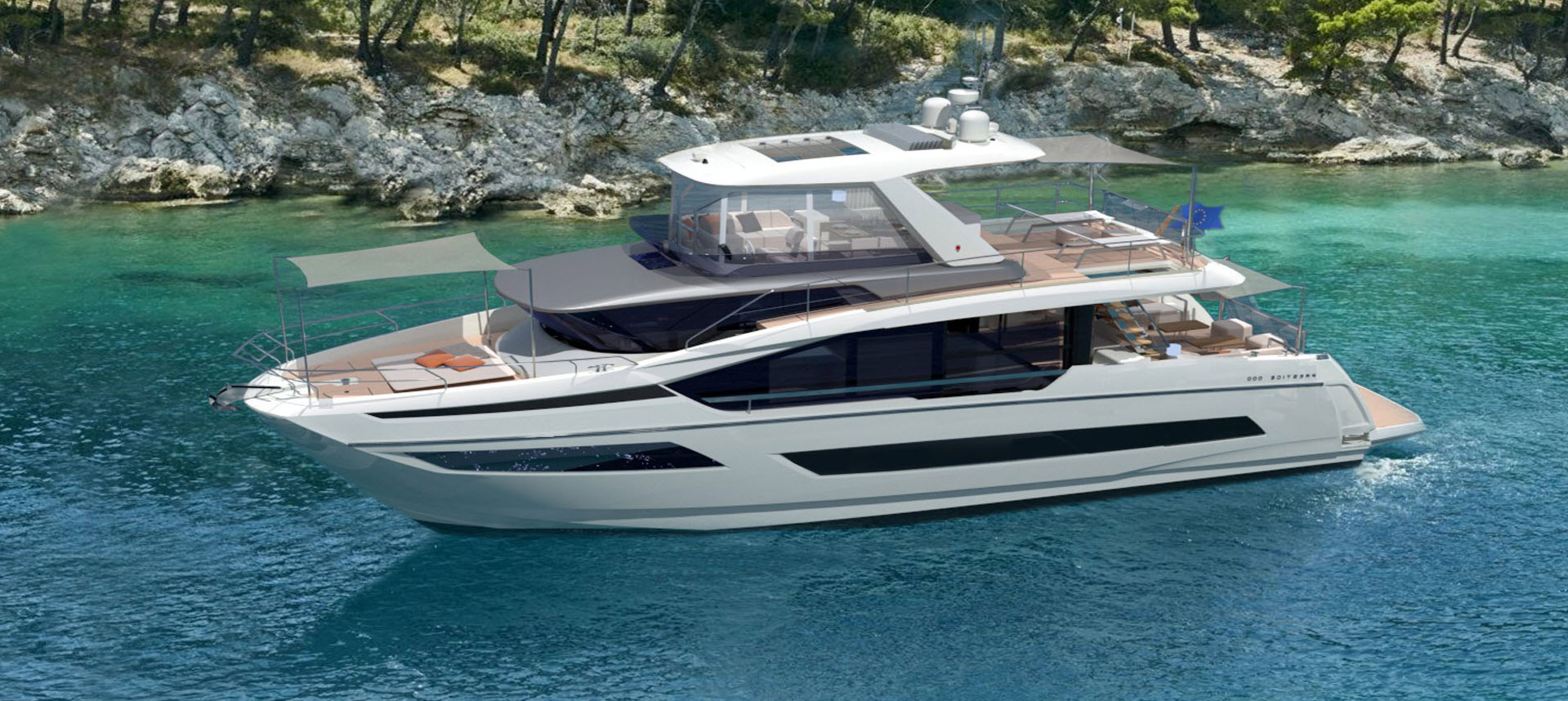 Rendering of the Prestige X70