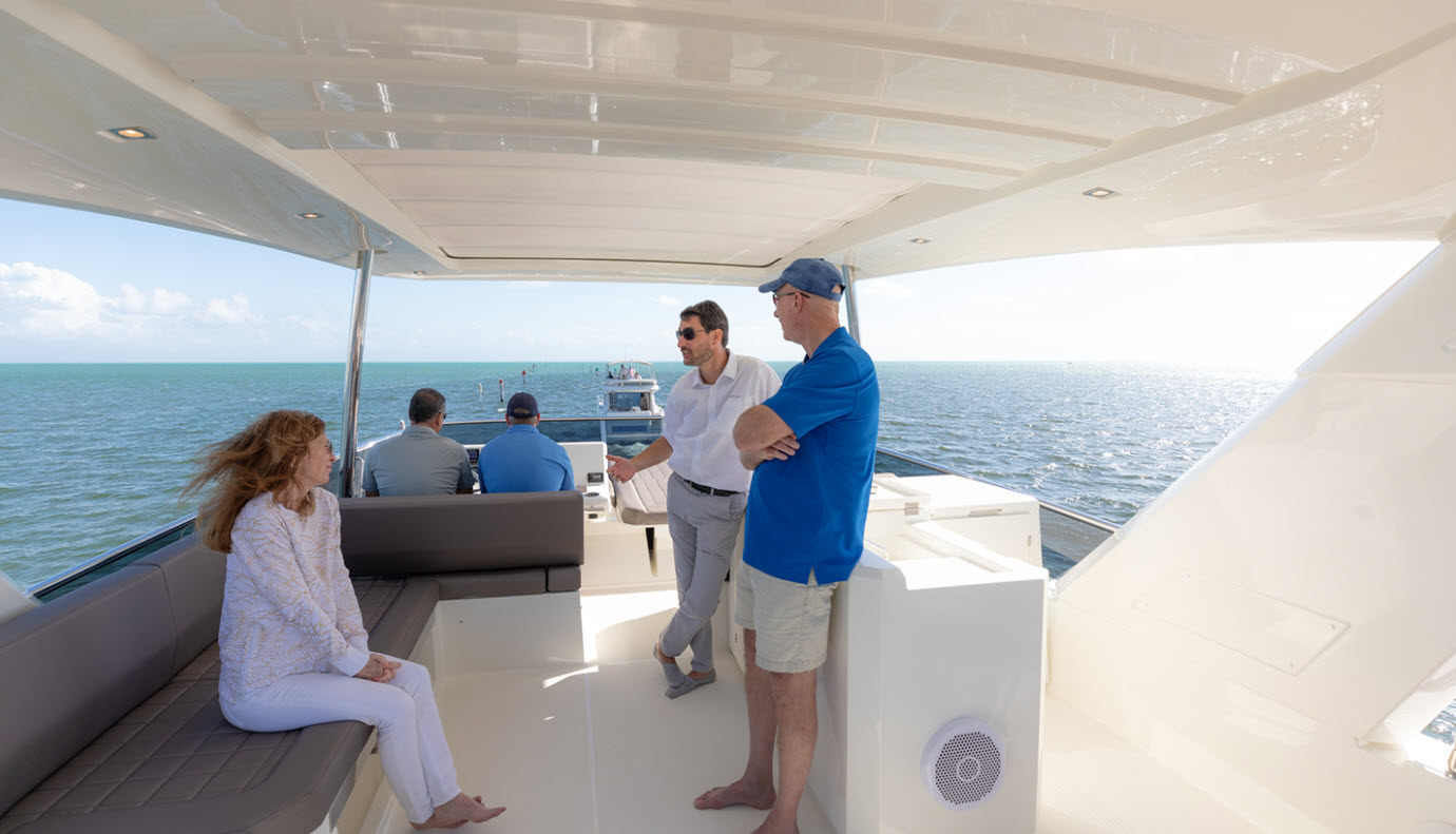 sea trials on new Prestige models