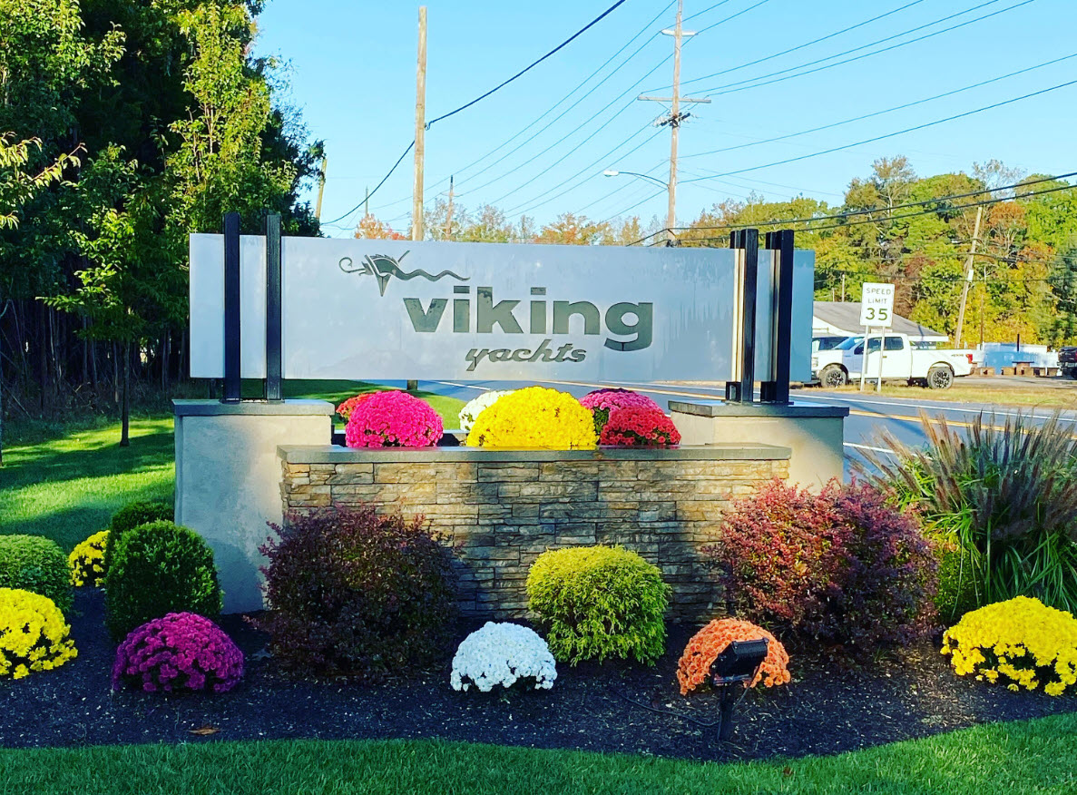 Viking Yachts Factory entrance
