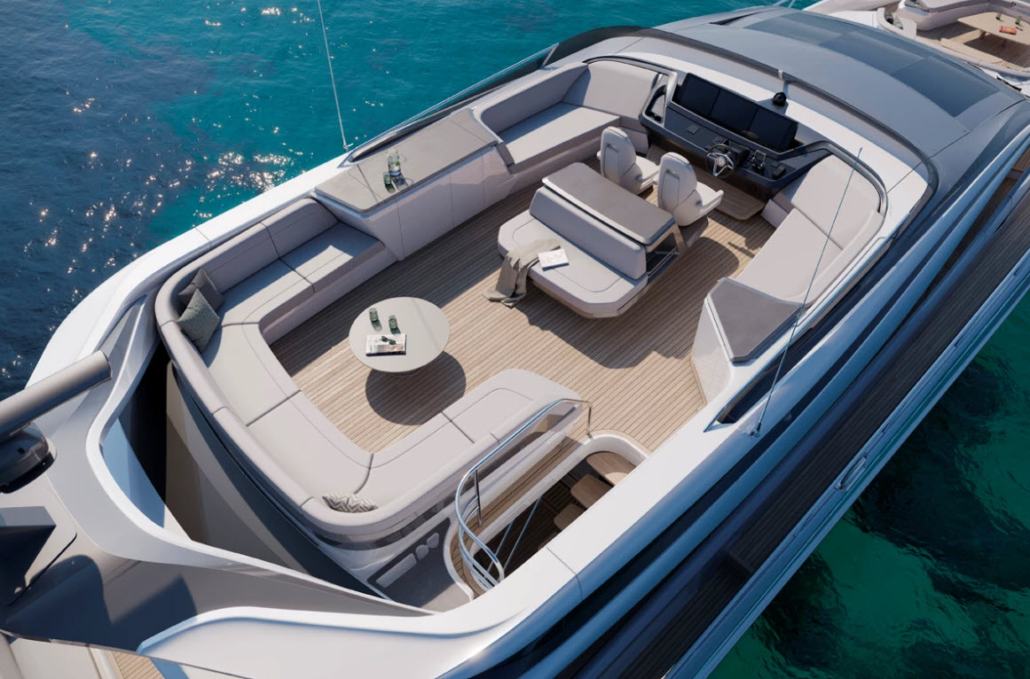 sportbridge deck on princess s80