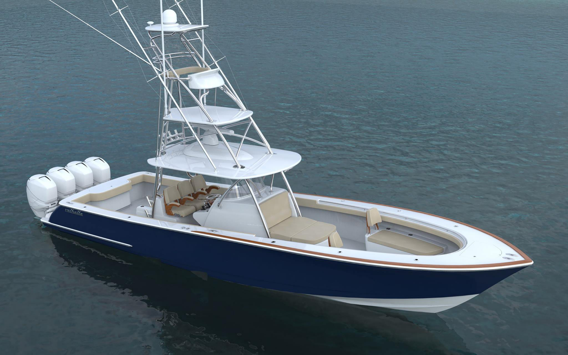 Valhalla Boatworks V41 With Tuna Tower