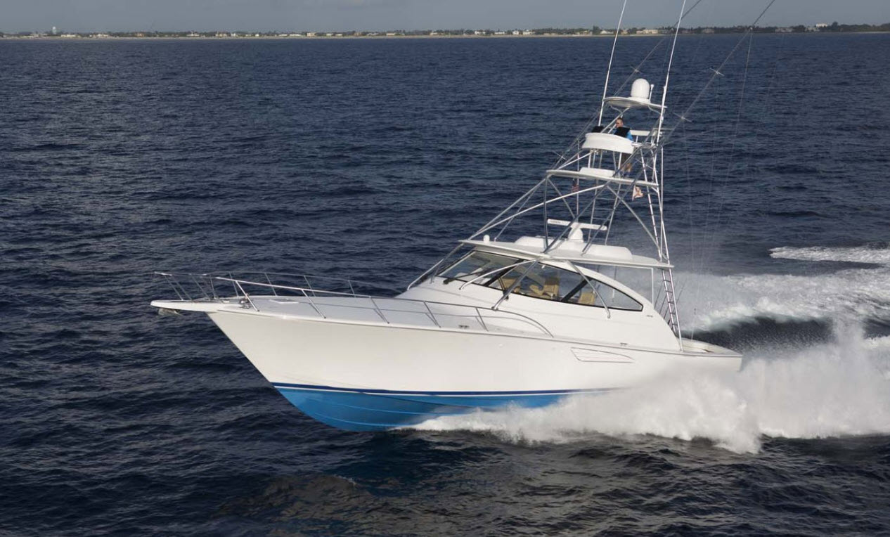 Viking Yachts 52 Open at FLIBS