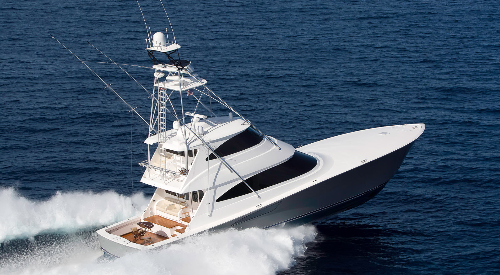 Viking 72 Enclosed Bridge