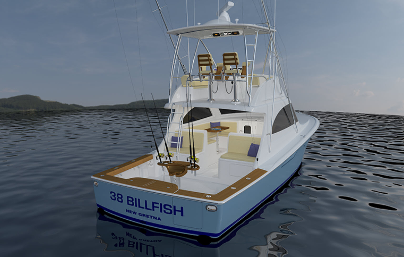 Viking 38 Billfish Aft Cockpit