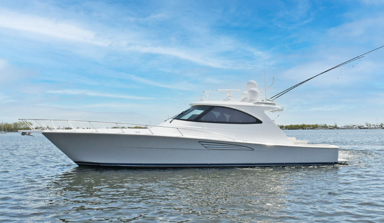 viking yachts 54 - ocean jewel