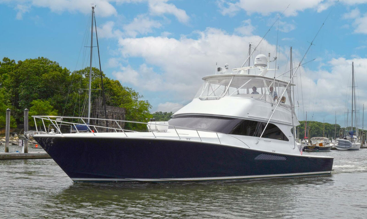 viking yachts 56 convertible - dana marie