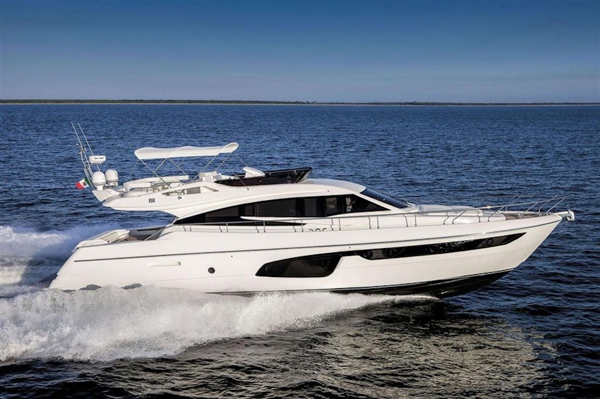 used Ferretti 650 yacht for sale