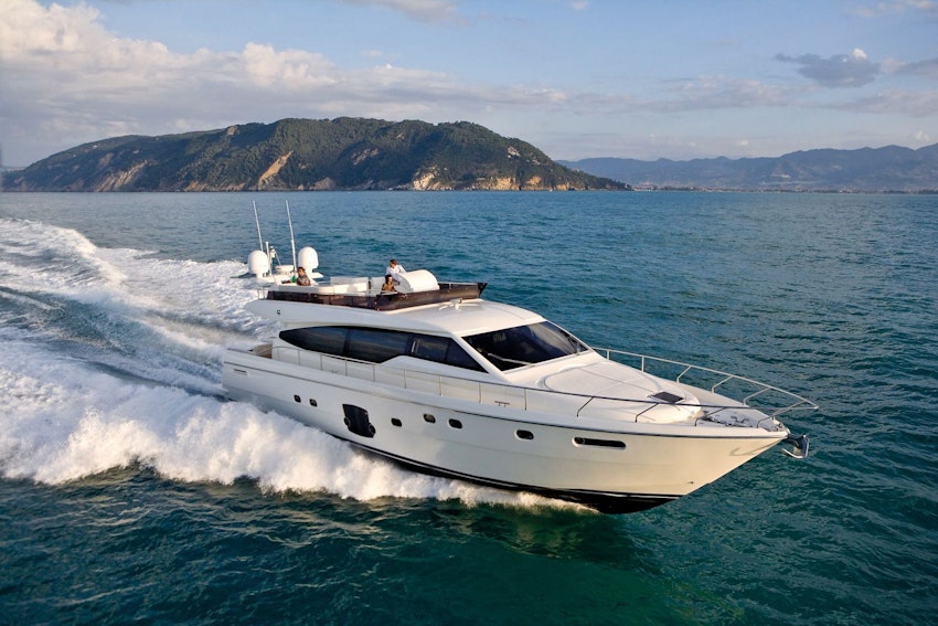 used Ferretti 660 yacht for sale