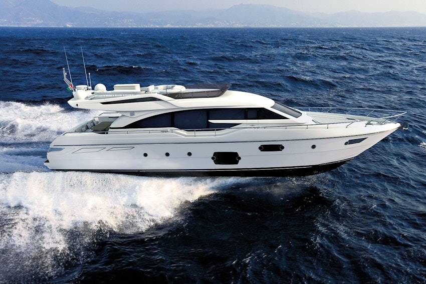 used Ferretti 690 yacht for sale