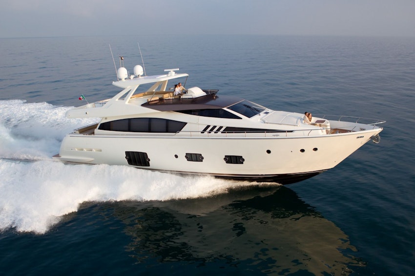 used Ferretti 800 yacht for sale