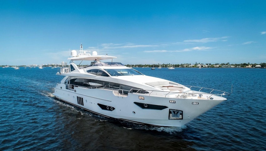 used Azimut 95 raised pilothouse yacht for sale