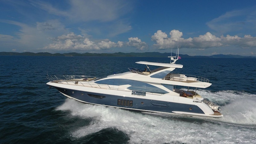 used Azimut 82 motor yacht for sale