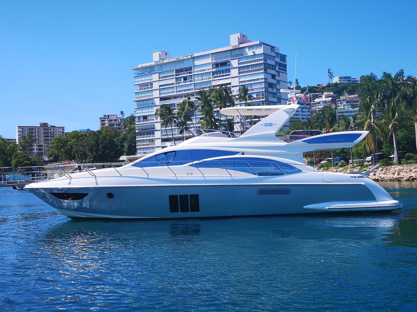 used azimut 58 Flybridge yacht for sale
