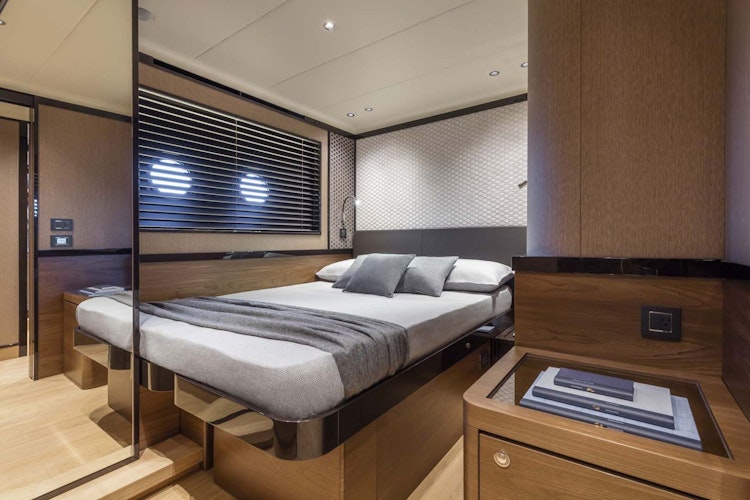 guest room with bed together on navetta 68