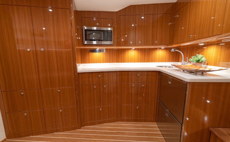 Galley on the Viking 46