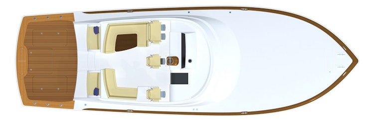 Viking 54SC Main Deck Layout