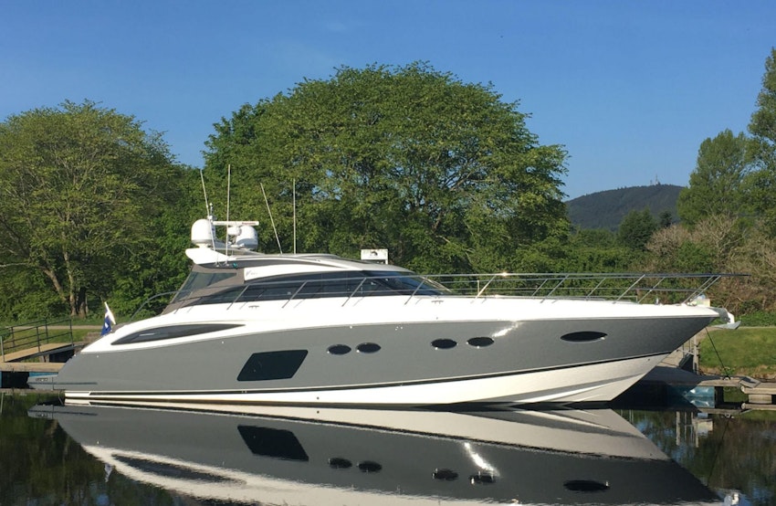 used princess v62 yacht for sale