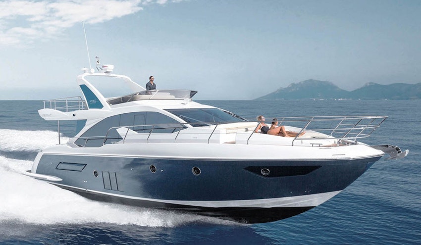 azimut 56 flybridge yacht for sale