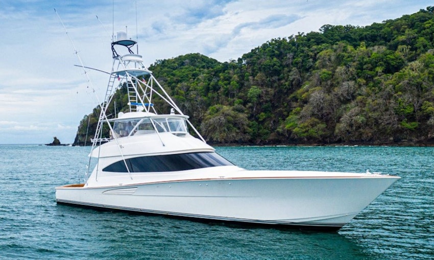 used viking 72 convertible yacht for sale