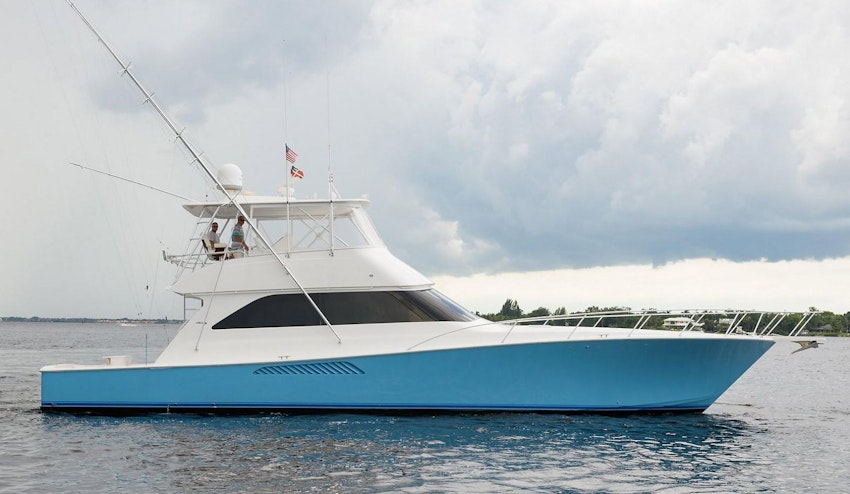 viking 61 convertible yacht for sale