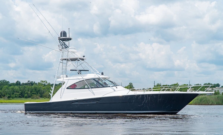 Viking Yachts 54 Open Sea Trial
