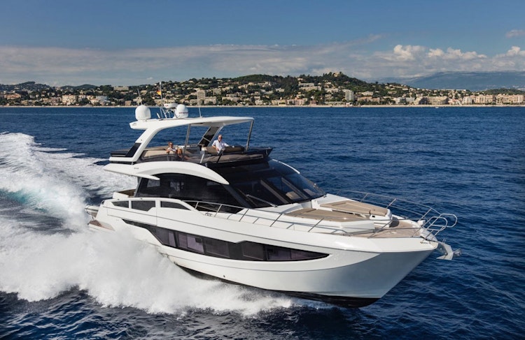 galeon 640 flybridge yacht