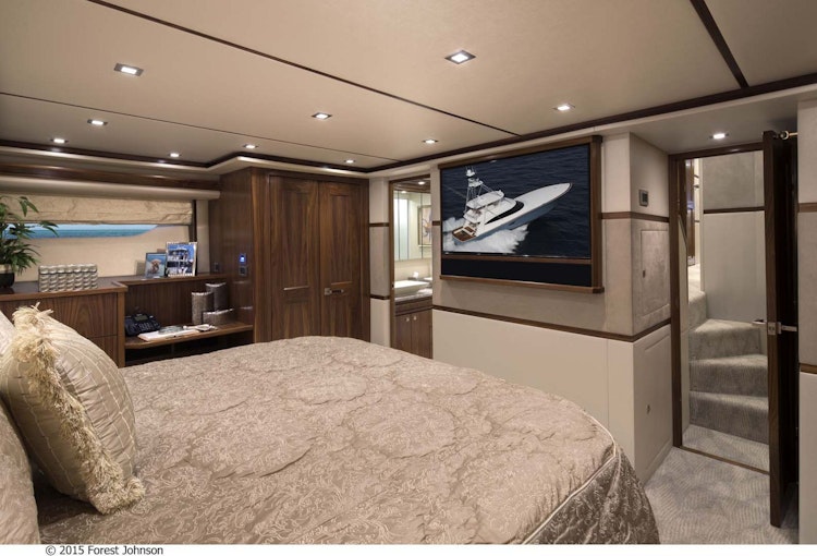 Viking Yacht 80C Master Stateroom