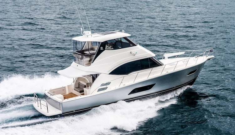 Riviera 54 flybridge yacht