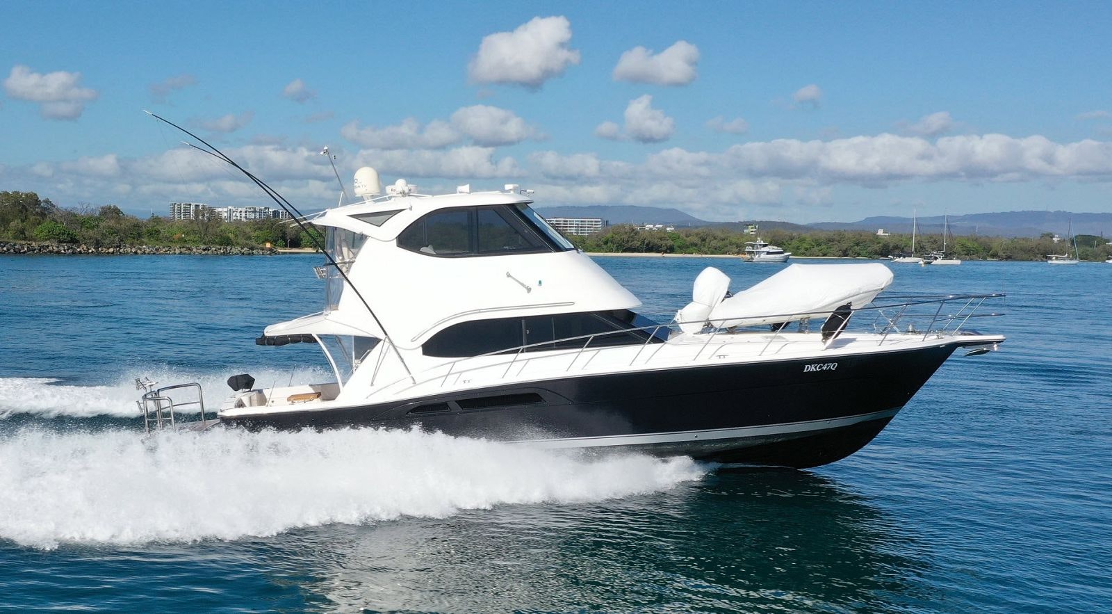 riviera 47 enclosed bridge