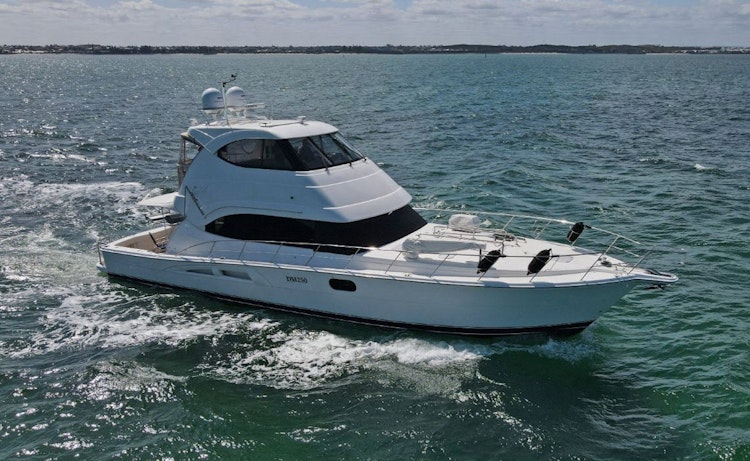 riviera 56 enclosed bridge