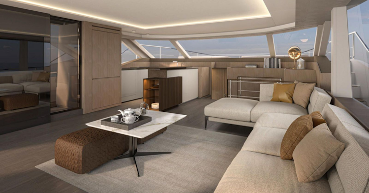 wide open spaces for guests on prestige m7