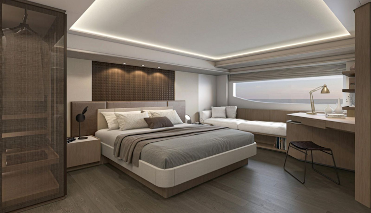 large cabin with window and closet on m7