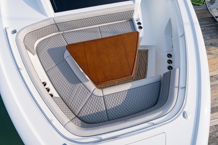 bow lounge and cocktail area